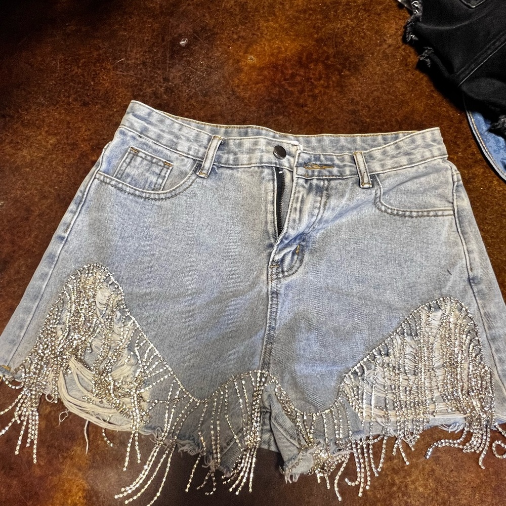 Women’s Rhinestone shorts